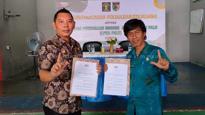 Kembangkan Literasi Untuk Anak, LPKA Palu Teken PKS Bersama Dinas Kearsipan dan Perpustakaan Kota Palu