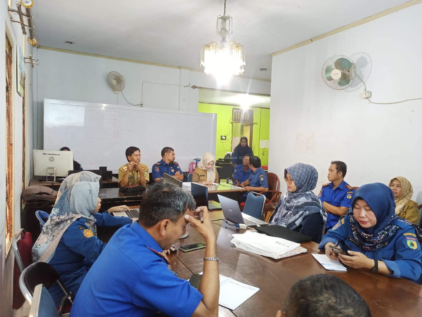 Pendampingan Penerapan Aplikasi Srikandi pada DAMKAR