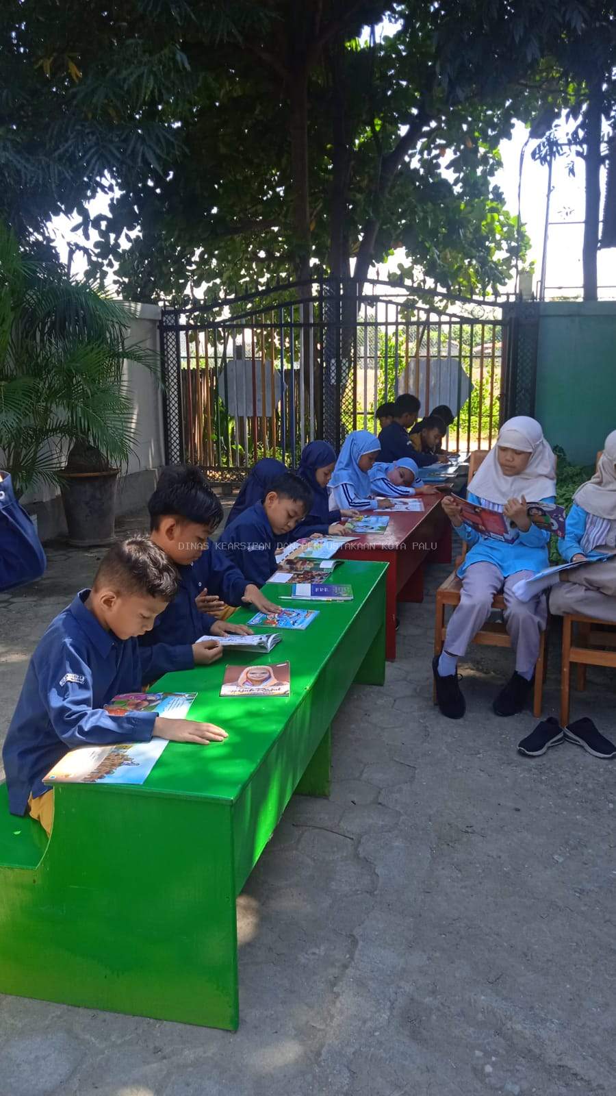 Layanan Perpustakaan Keliling pada PAUD Putra Kaili