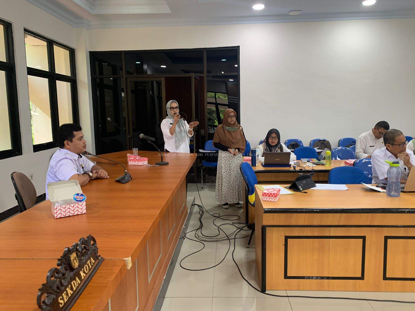 Pendampingan Penerapan Aplikasi Srikandi di Lingkungan Sekretariat Daerah Kota Palu