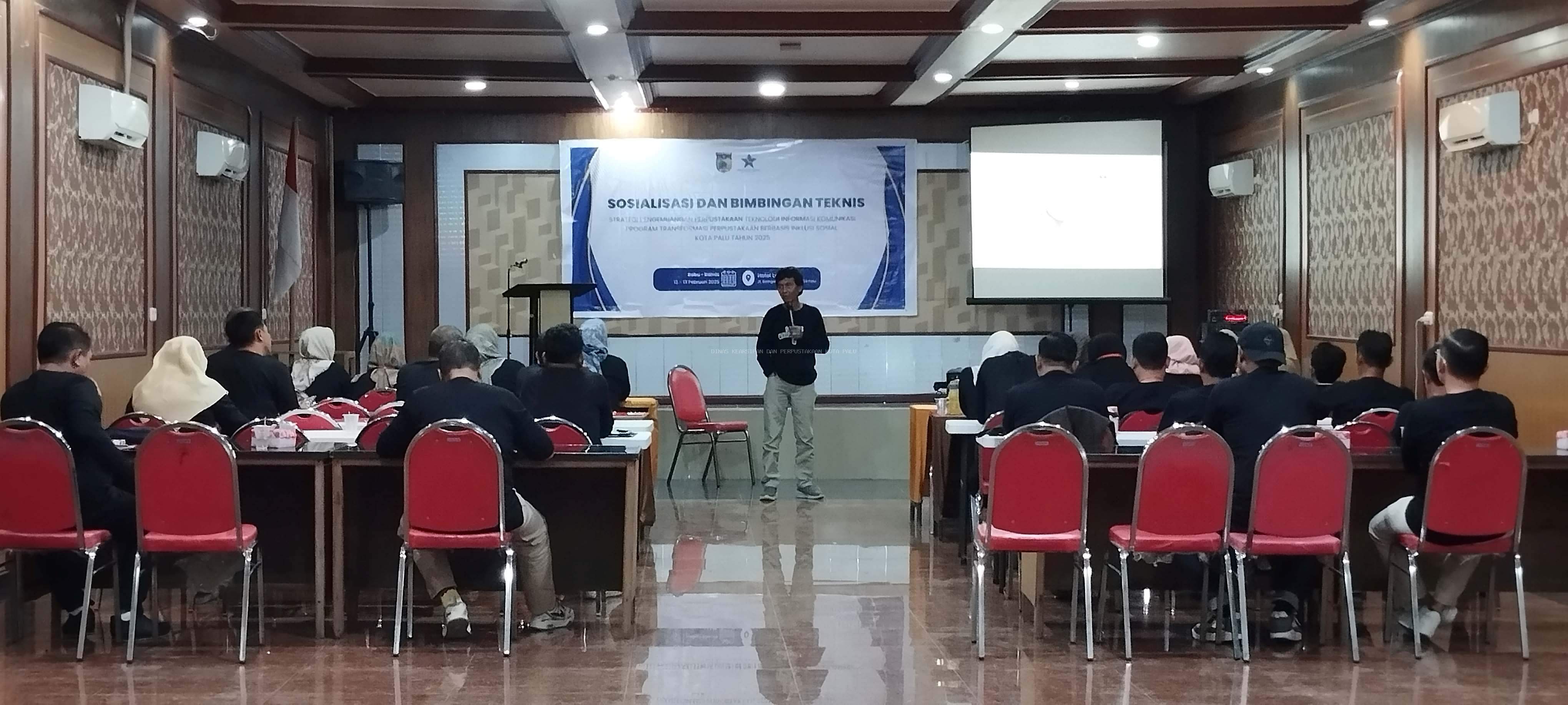 SOSIALISASI DAN BIMBINGAN TEKNIS PERPUSTAKAAN