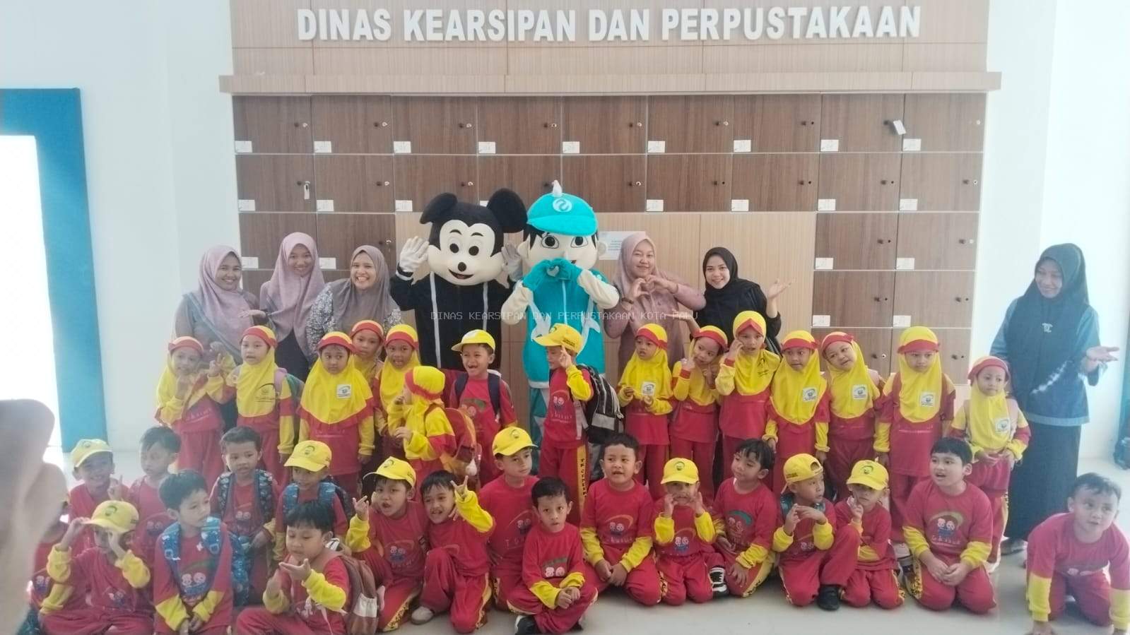TK Insan Cendikia Tadulako Melakukan Kunjungan Literasi di Perpustakaan Kota Palu